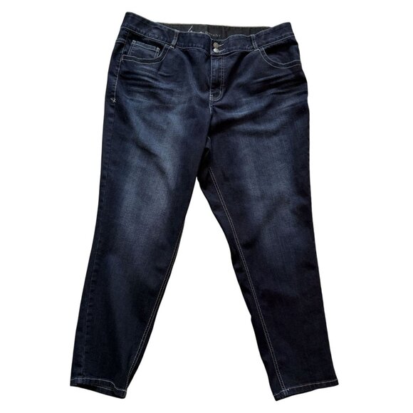 Lane Bryant Womens Skinny Jeans Size 22 Regular With Tighter Tummy Technology - Picture 1 of 7